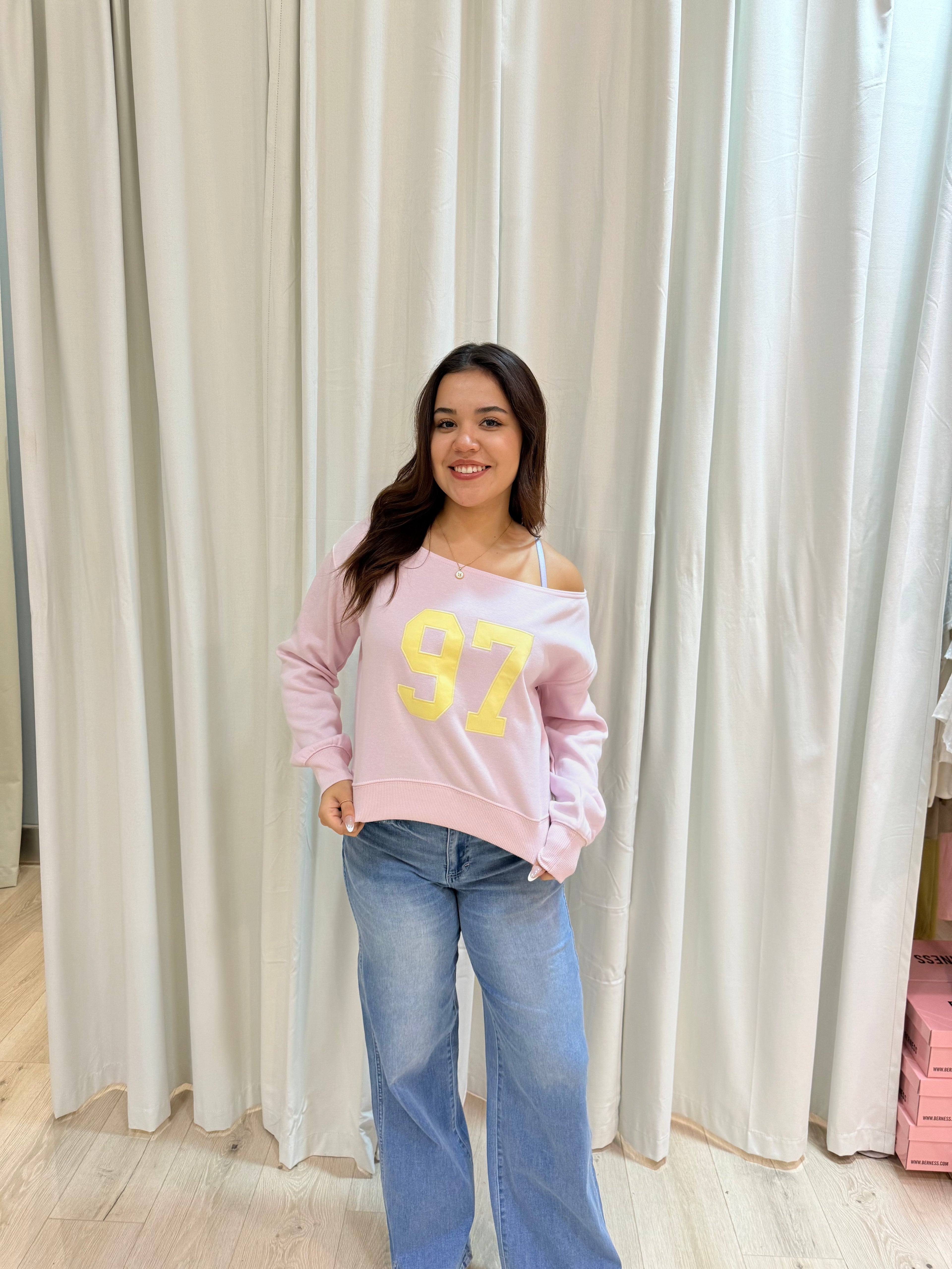off the shoulder sweater shirt