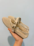 mesh ballet flats